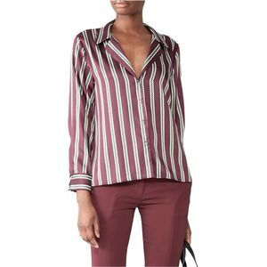 Alexis Samwell Striped Button Down Top